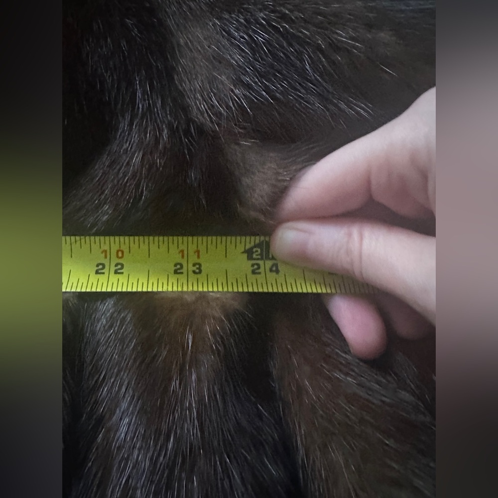 Custom Vintage 1980s Mink Fur Coat - Picture 7 of 8